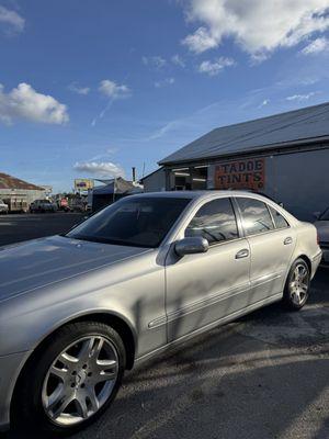 Mercedes (5%rear-20%front Ceramic Film)