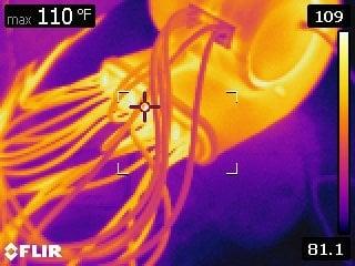 THERMAL IMAGE OF A VIKING PDS.