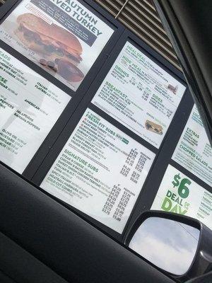 Finally a subway drive thru on one of my routes!