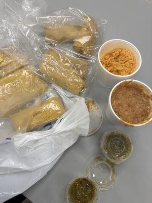 Family pack tamales