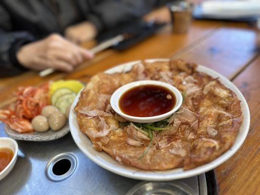 Seafood Pancake