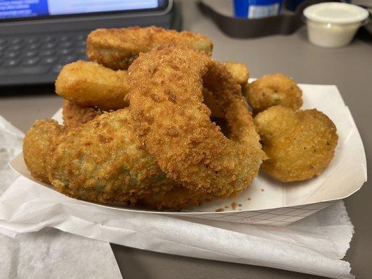 Appetizer sampler