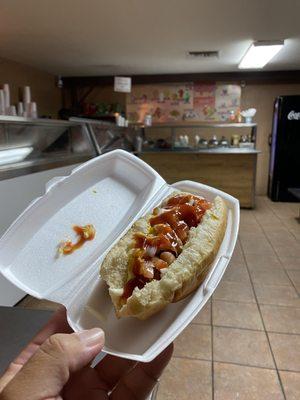 The 4th Of July Sonoran Hot Dog Only Found Here!!!