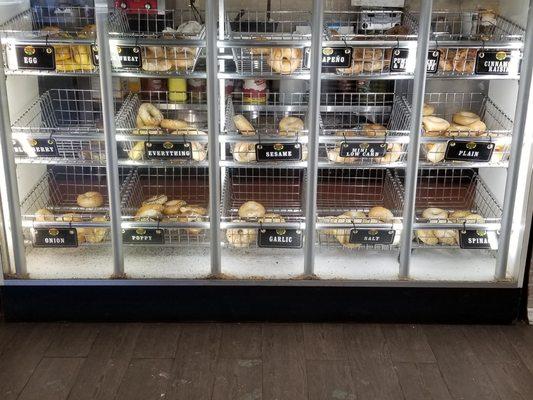 Fresh Bagels Made on Site Daily