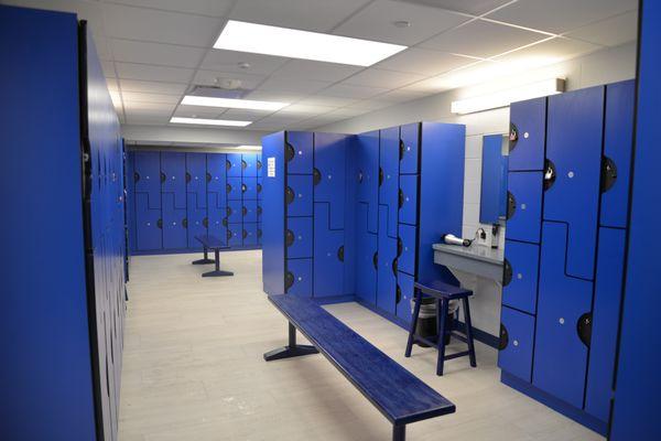 Renovated Locker Rooms