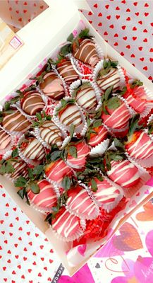 Chocolate coved strawberries