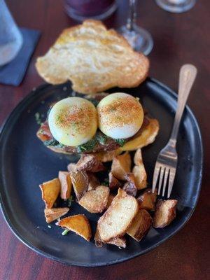 Candied Bacon Benedict