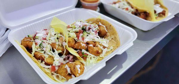 Shrimp tacos