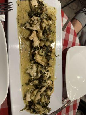 Artichoke chicken piccata - yum!!!