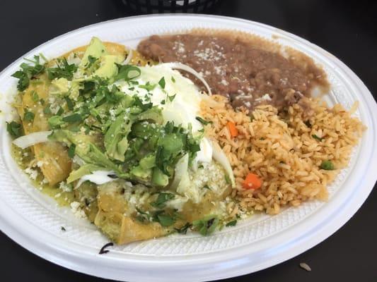 Chicken enchiladas - OMG- awesome!