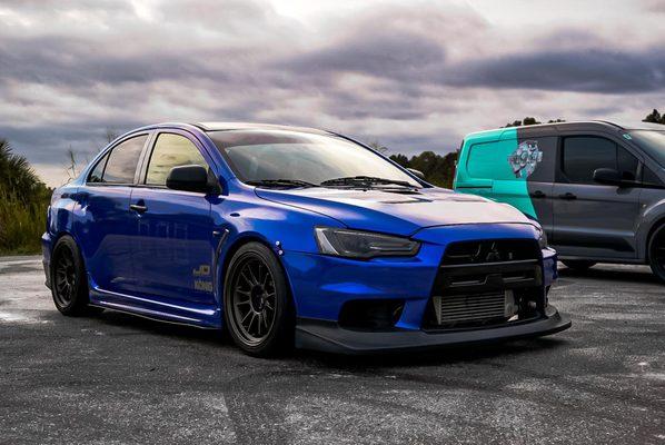 Behold the stunning results of our recent exterior detail on this Evo X, staged in the perfect cul-de-sac setting for jaw-dropping photos.