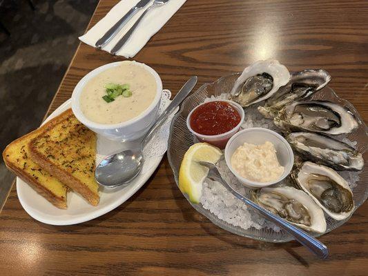 Buckley bays and chowder.