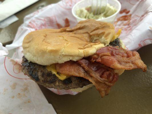 Single Bacon Char Burger