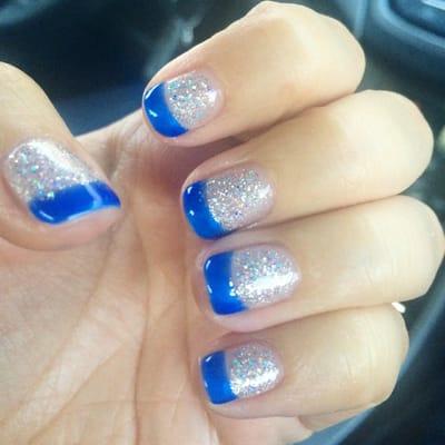 My "colts' nails". Thank you Mai and Co.! You all are awesome!