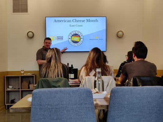 Cheese class / tasting!