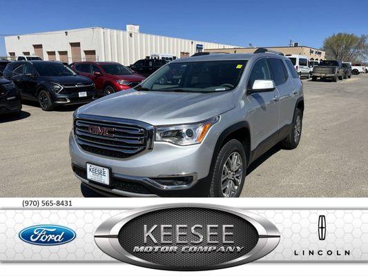 2018 GMC ACADIA SLE-2
 STOCK# 23325
 MILES 43018
 $23995