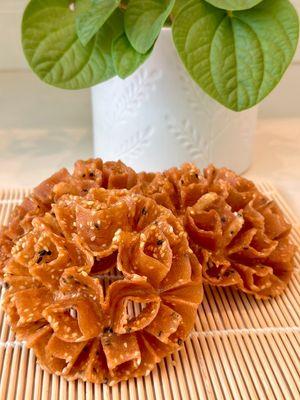 Kha nom Dok Jok (Vegan Thai cookies)