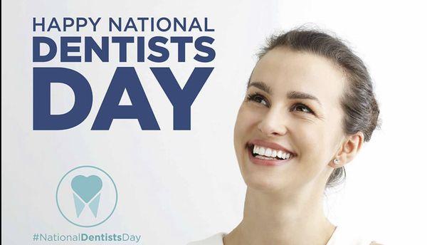 Happy National Dentists Day! Love your Dentist! #sparkleyoursmile #ontariodentist