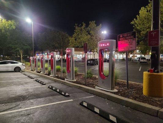 Tesla chargers are lit - 9/2022