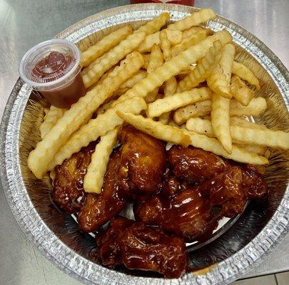 BBQ wings combo