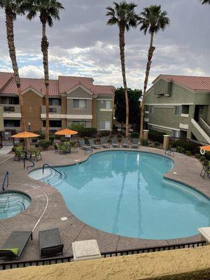 Pool and Jacuzzi