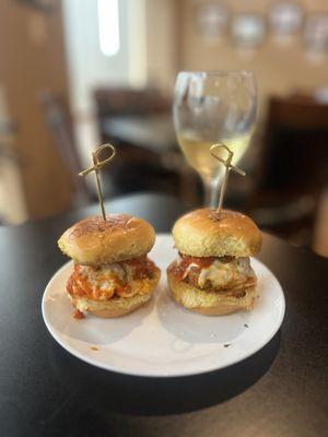 Meatball sliders !