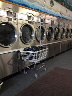 Just getting some laundry done at my favorite laundry mat.