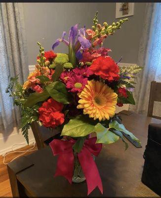 Thanks Westcott Florist for the beautiful arrangement to my daughter!