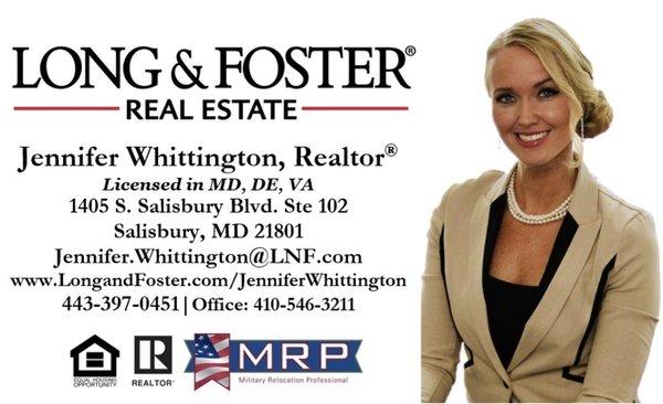 Long and foster Realtor