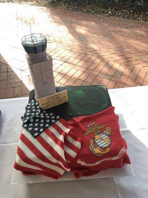 We were do honored to help a Marine celebrate his retirement!