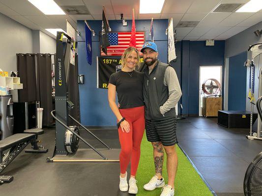 Natalie and Barrett ready to host Thanksgiving Bootcamp 2023