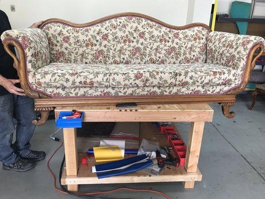 Antique Victorian couch