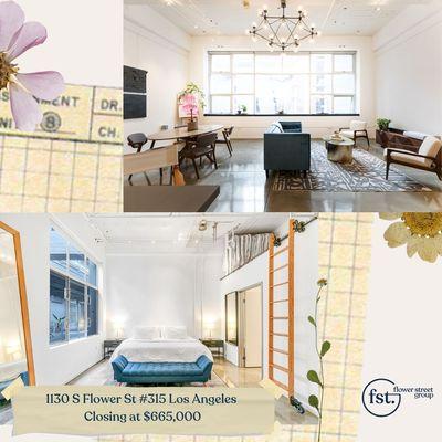 SOLD with FSG representing the sellers in Downtown Los Angeles.