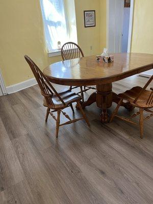 Vinyl plank flooring