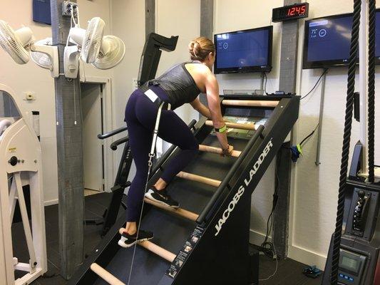 Jacob's Ladder with Heart Rate and Calorie Monitoring