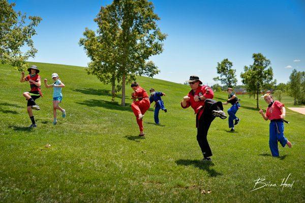 karate in the park