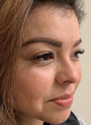 Full classic eyelash extensions