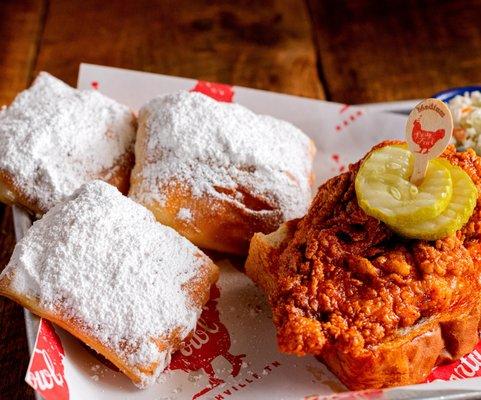 Hot Chicken & Beignets