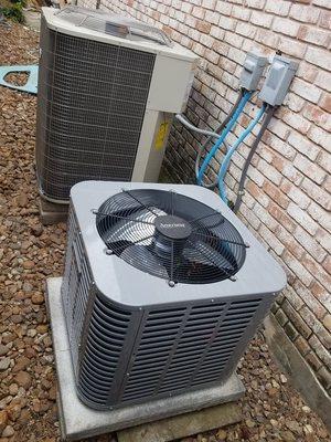 Condensing unit replacement