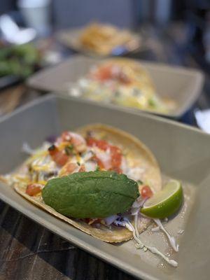 Ahi Tacos with Avocado added