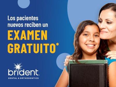  Los pacientes nuevos reciben un examen gratuito