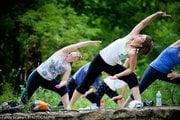 Yoga in the Woods at Unity