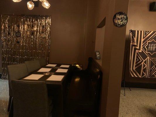 Speakeasy Private Room