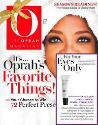 PCA Skin's Ideal Complex Revitalizing Eye Gel amongst Oprah's" Favorite Things"!
 Call me today at (630) 873-9213