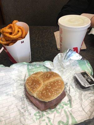 My Classic Roast Beef Meal at Middle Village Arby's