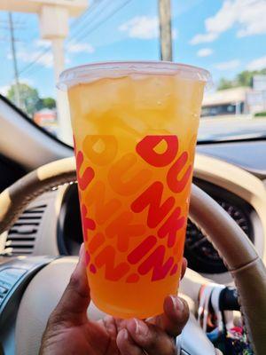 7'26'20 Peach Passionfruit Dunkin' Refresher