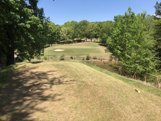 Tee box @ #7 on The Cove, 138 yards