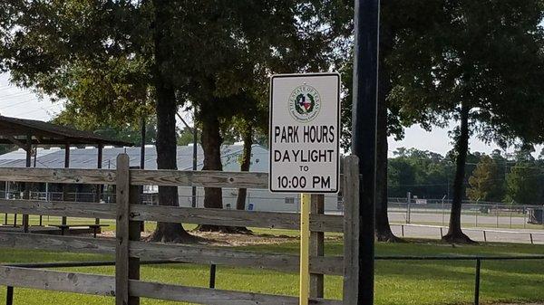 Park hours