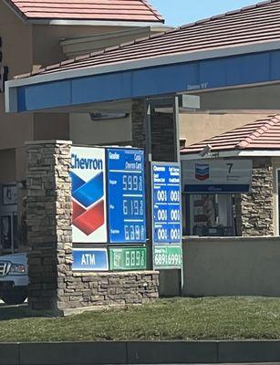 Gas prices 3/11/22