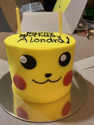 Pikachu cake